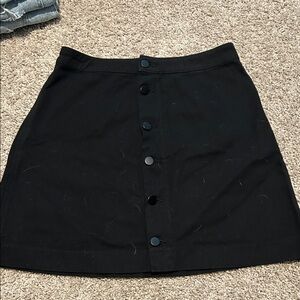 American Apparel Black Mini Skirt
